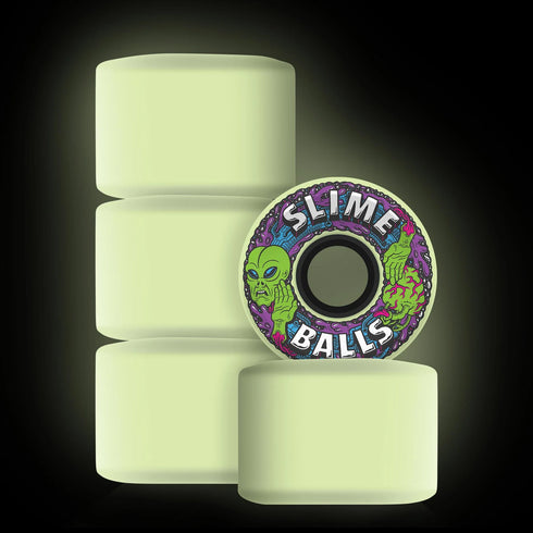 Slime Balls - Alien OG Slime Glow In The Dark 78a Wheels (60mm)