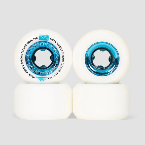 Ricta - Chrome Clouds Blue 78a Wheels (56mm)