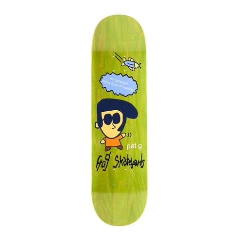 Frog - Pat G Super Hero Deck (8.5")