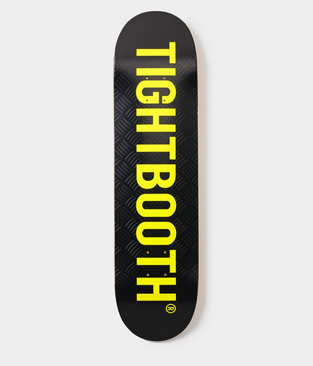 Tightbooth - Logo Deck Black / Safety Yellow (8.25