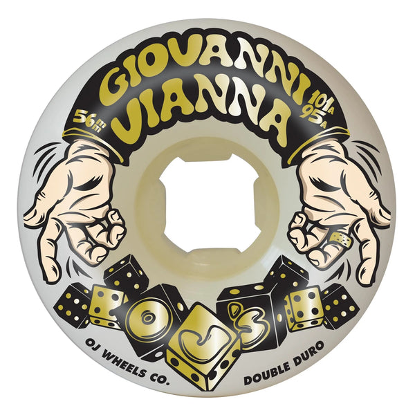 OJ - Vianna High Roller Double Duro 101a/95a Wheels (56mm)