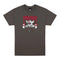 Thrasher - Toy Machine x Thrasher Monster-Gram Tee (Charcoal)