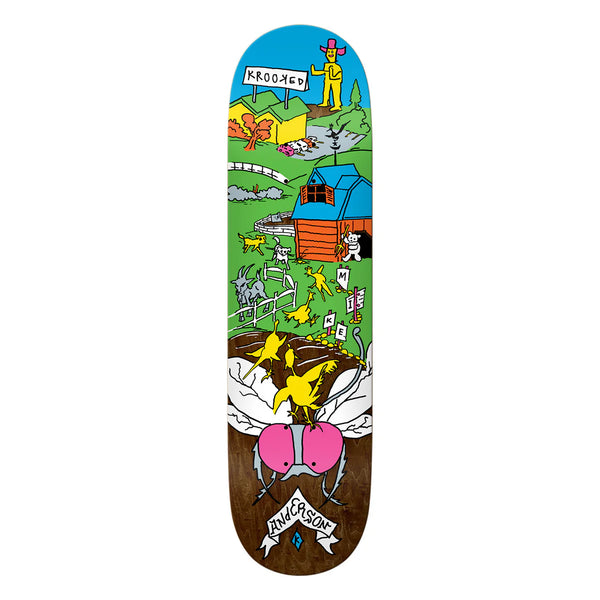 Krooked - Mike Anderson The Yard Deck (8.38")