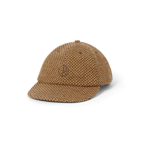 Polar - Tom Cap Wool (Brown Checkered) *SALE