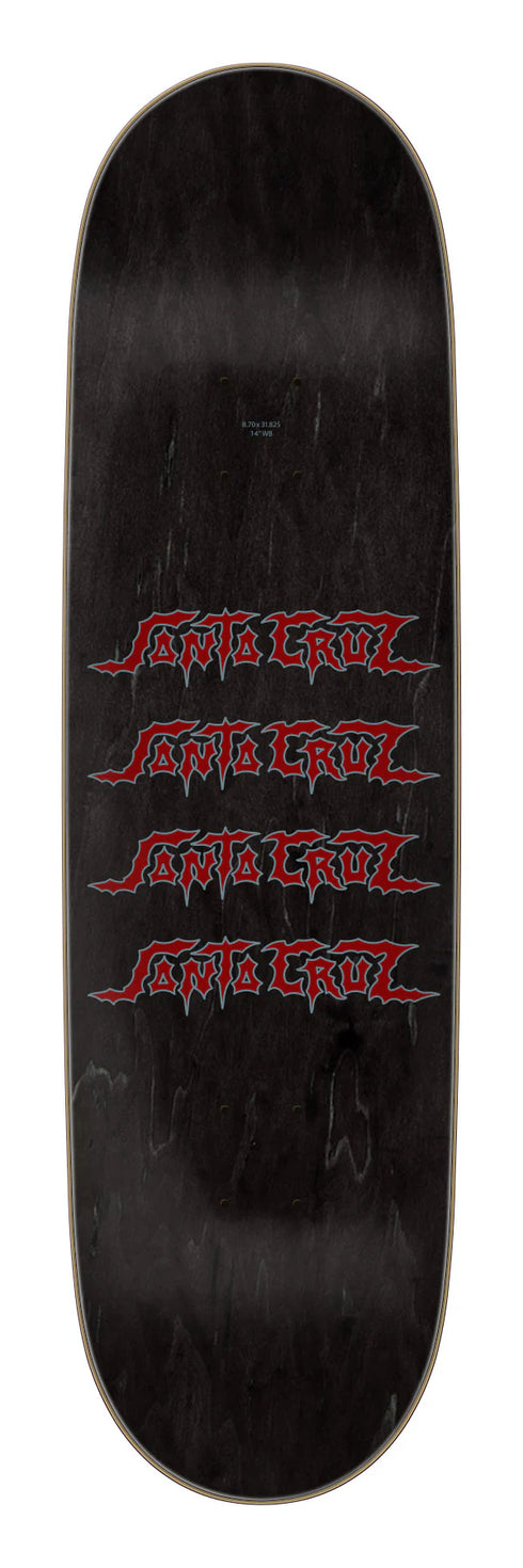 Santa Cruz - Pace Death Trap Silver Foil Deck (8.7")