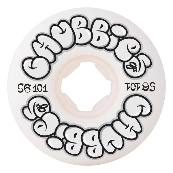 OJ - Throw Ups Chubbies 101a White Wheels (56mm)