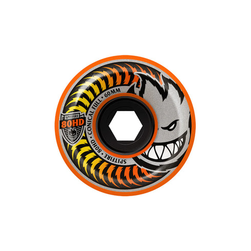 Spitfire - 80HD Chargers Conical Full Orange Wheels (60mm)