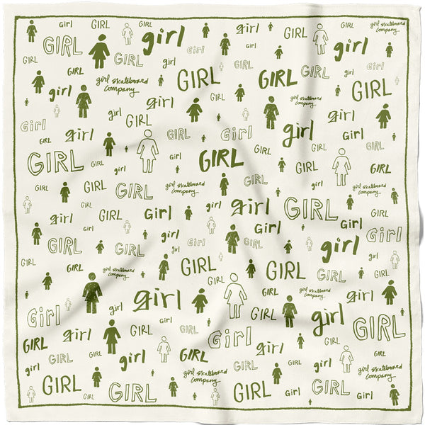 Girl - Schoolyard Bandana (Cream)