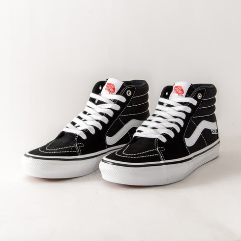 VANS SK8-Hi black white high skate shoes