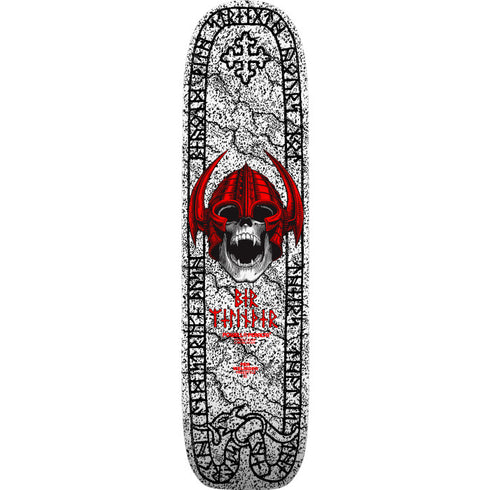 Powell - Per Welinder Nordic Skull Freestyle Re-Issue Pearl White Deck (7.25") *SALE