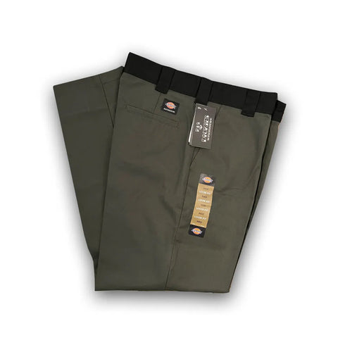 Dickies - Ronnie Sandoval Loose Fit Double Knee Pants (Olive Green/Bla –