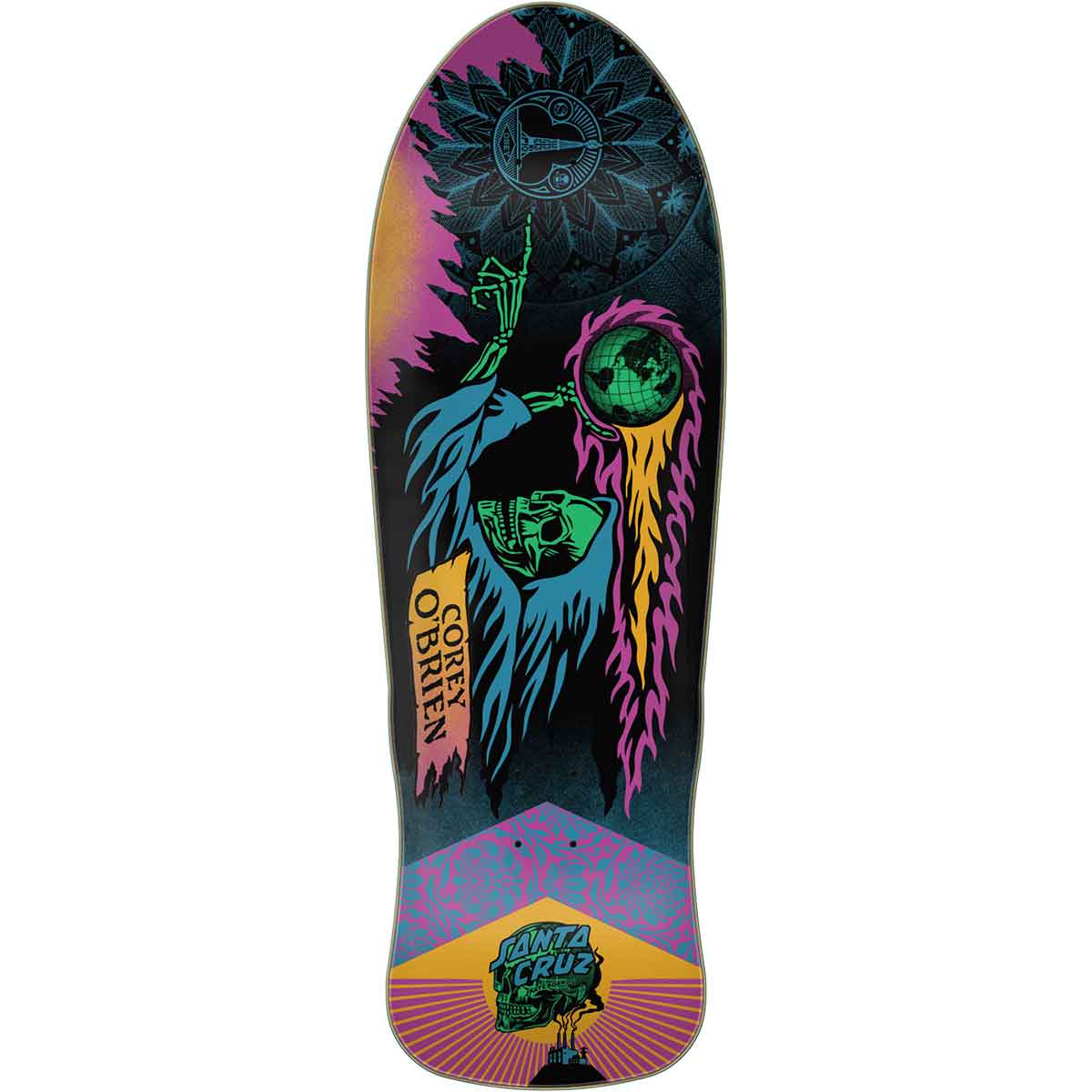 Santa Cruz Corey O Brien Reaper By Shepard Fairey Re Issue Deck