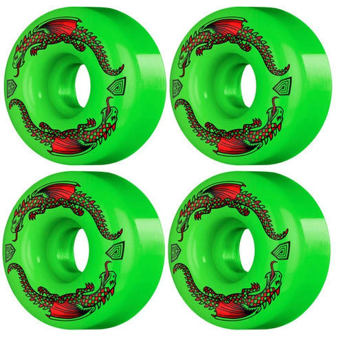 Powell - Dragon Formula 93a Green Wheels (54mm)