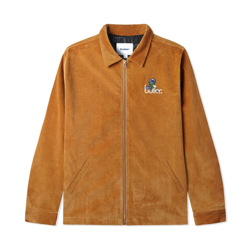 Butter Goods - Corduroy Zip Thru Jacket (Brown) *SALE – 303boards.com