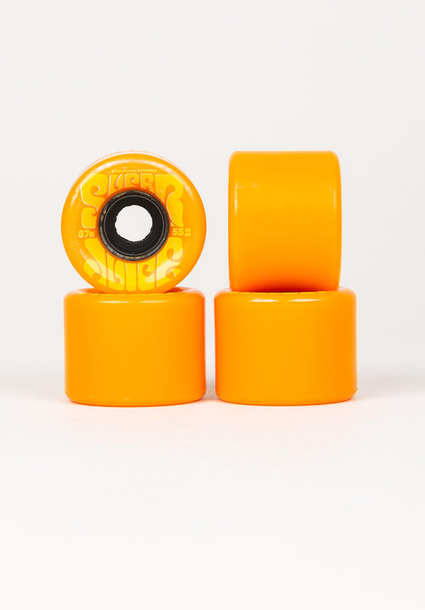 OJ - Mini Super Juice Orange Yellow 87a Wheels (55mm)